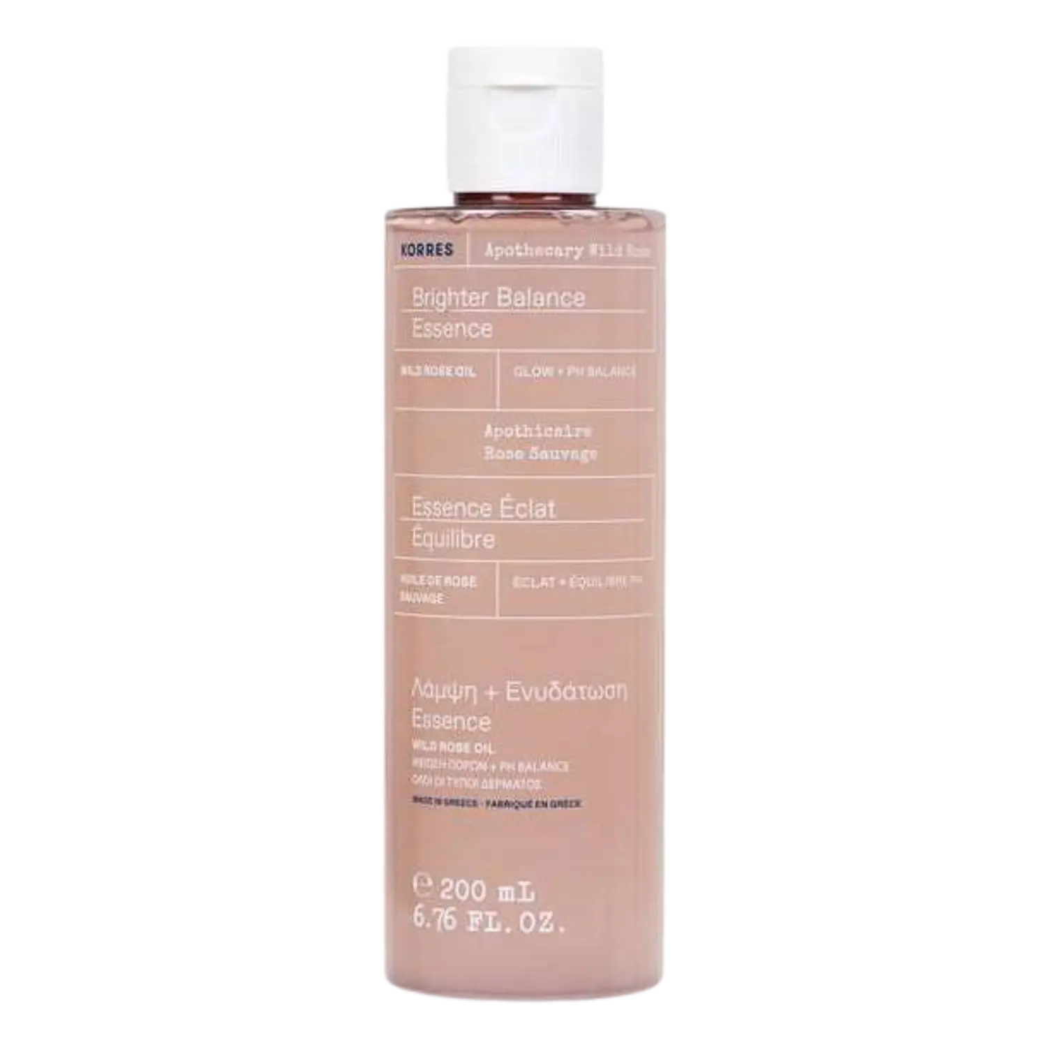 

Korres Apothecary Wild Rose Осветляющая эссенция для лица, 200 мл