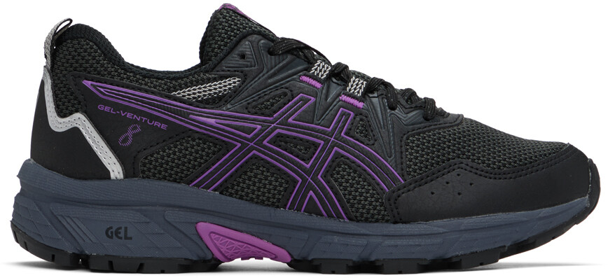 

Черно-фиолетовые кроссовки GEL-VENTURE 8 Asics