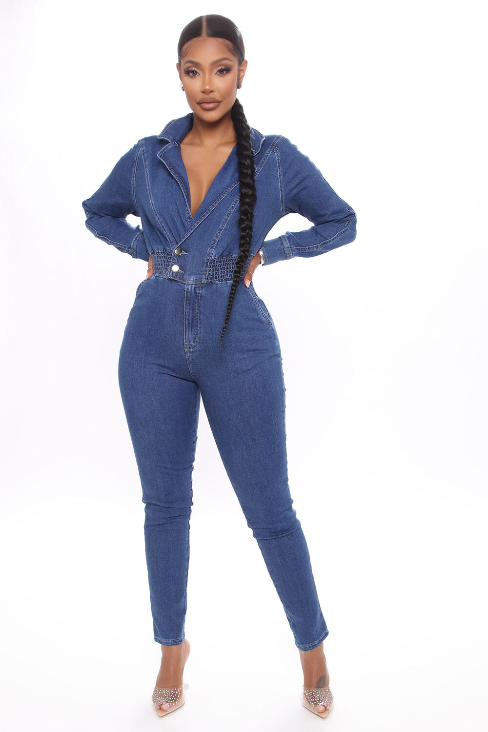 

Комбинезон Fashion Nova RC42044, синий