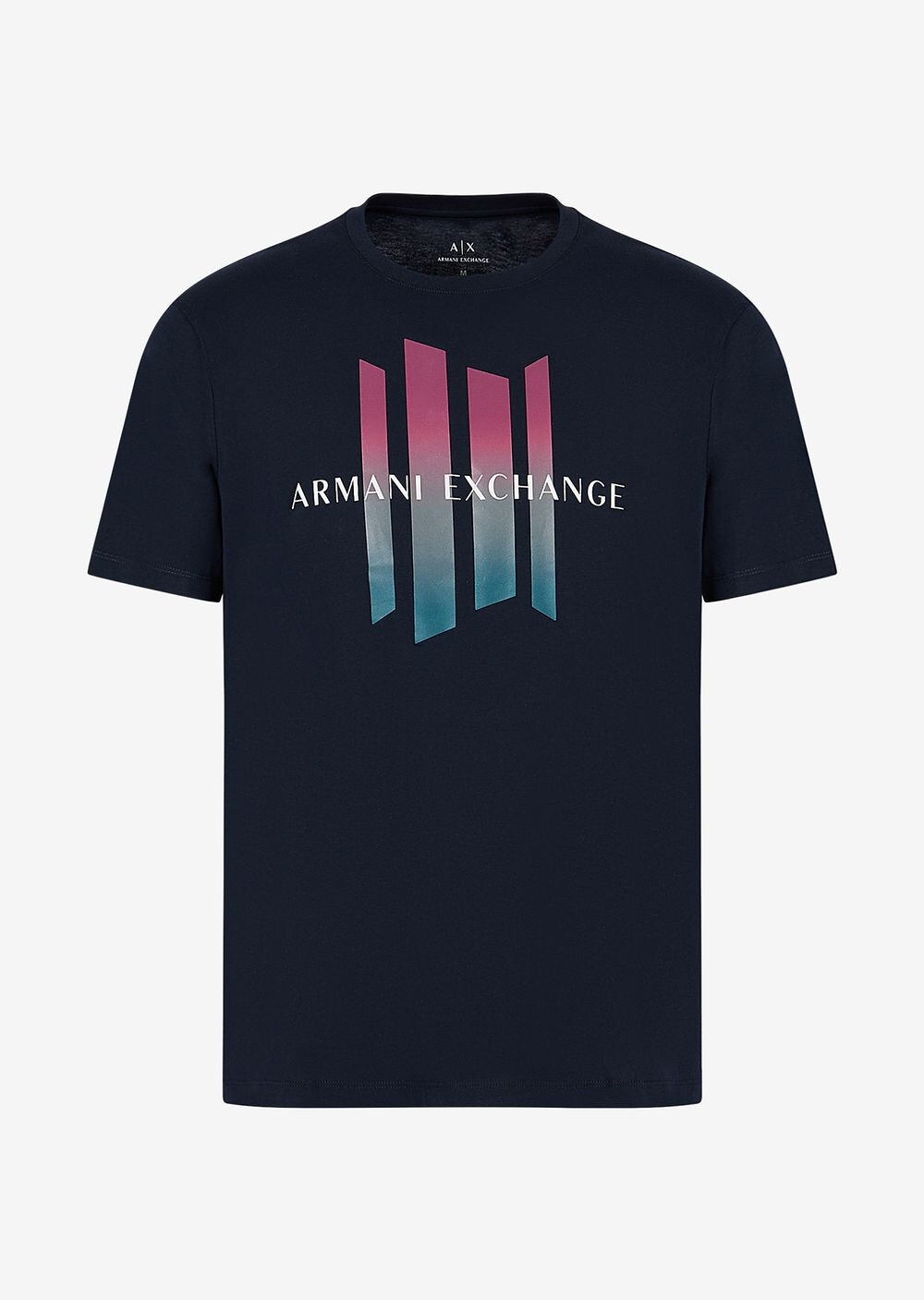 

Приталенные футболка Armani Exchange, синий