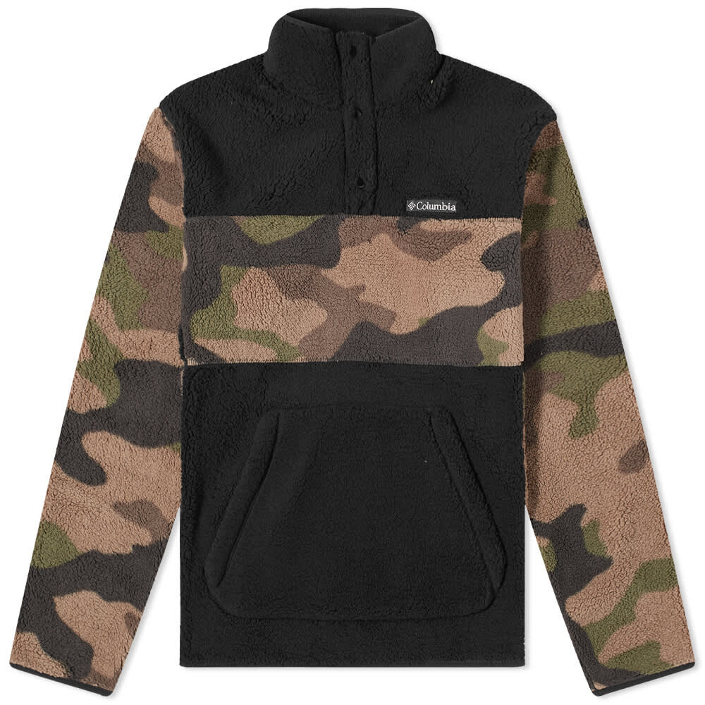 

Флисовая куртка Rugged Ridge Sherpa с молнией 1/2 Columbia, Черный