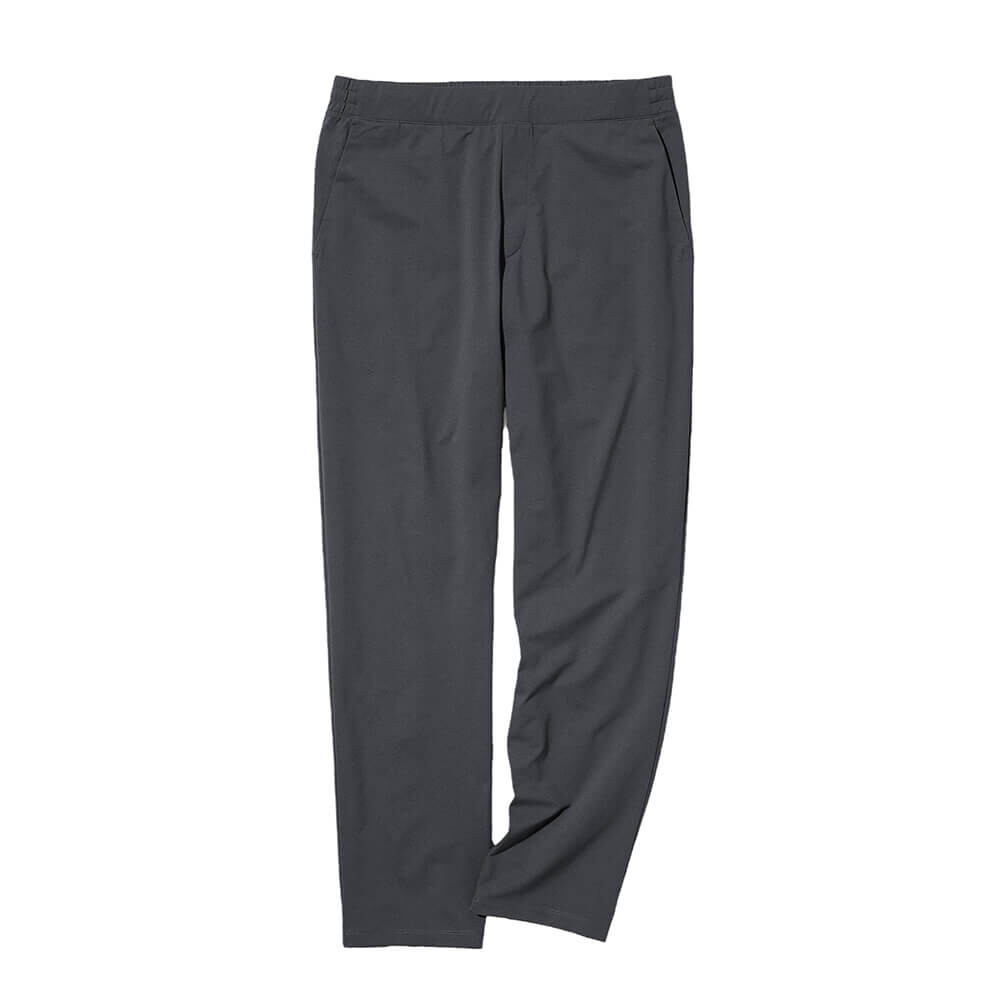 

Брюки Uniqlo Ultra Stretch Active Tapered, темно-серый