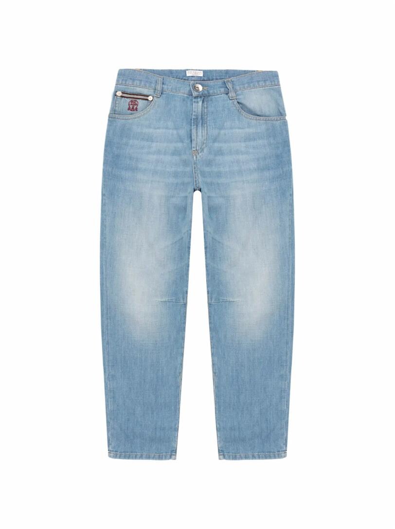 

Джинсы бойфрэнд Brunello Cucinelli