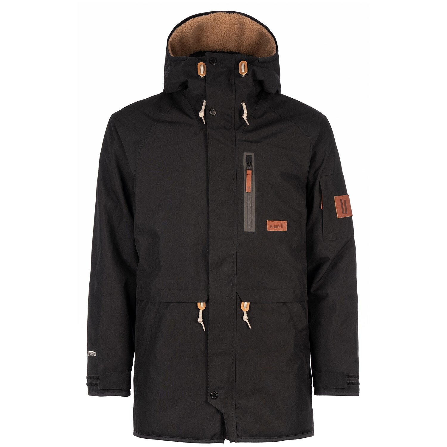 

Парка Planks Clothing, черный