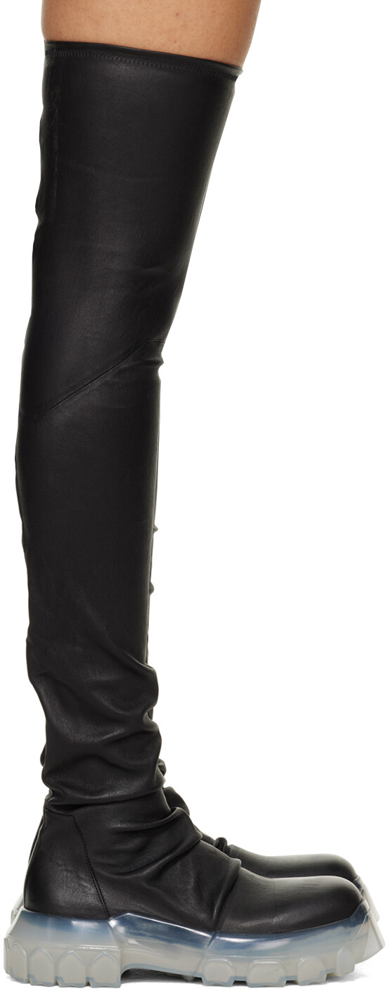 

Черные сапоги-чулки Bozo Rick Owens, Черный