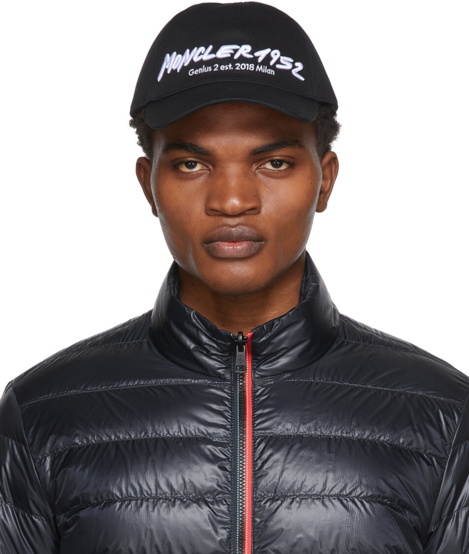 

Черная кепка с логотипом 2 Moncler 1952 Edition Moncler Genius