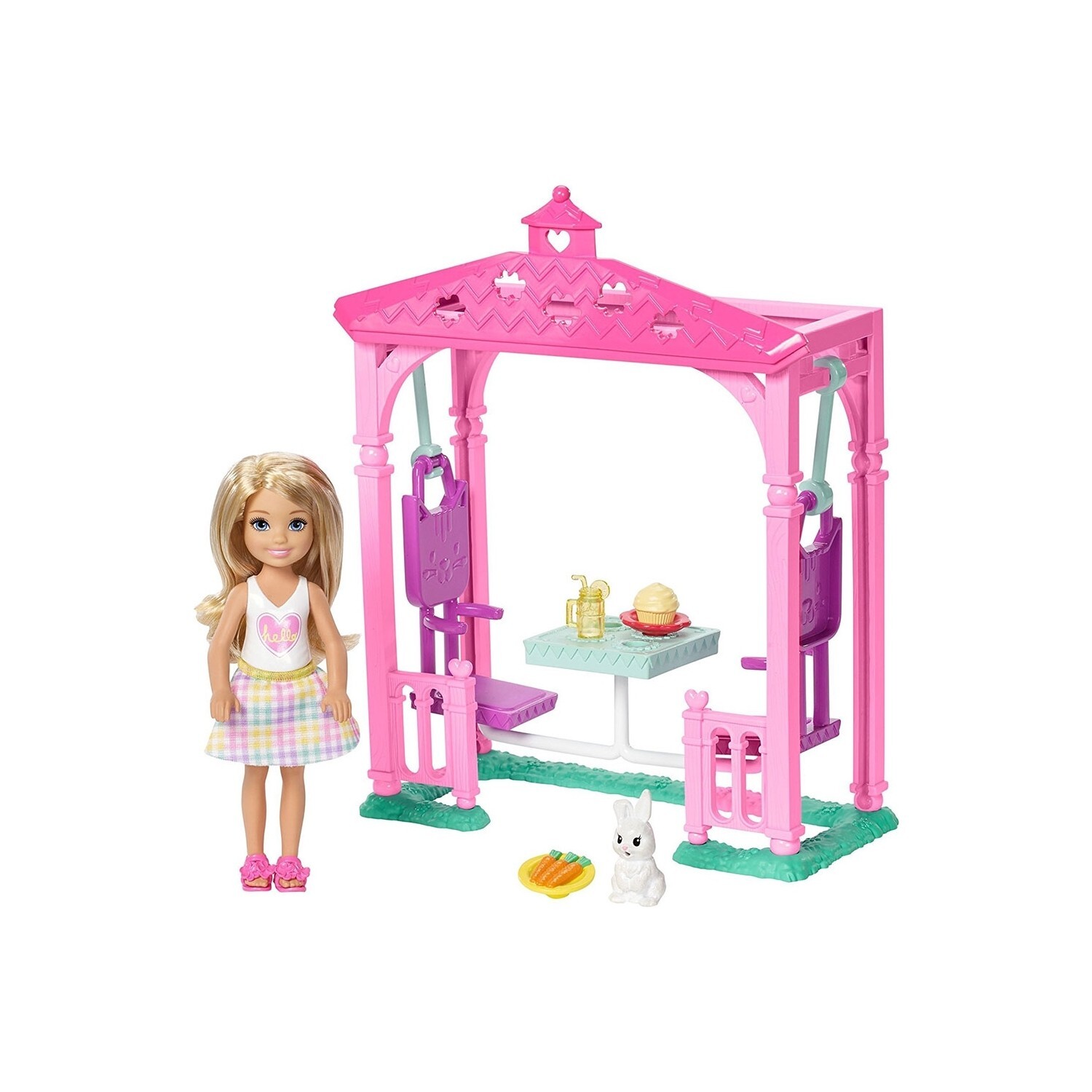 цена Игровой набор Barbie Челси для пикника FDB34