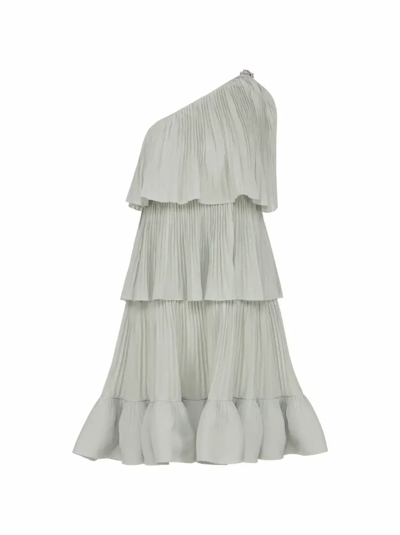 

Многоярусное платье на одно плечо Lanvin