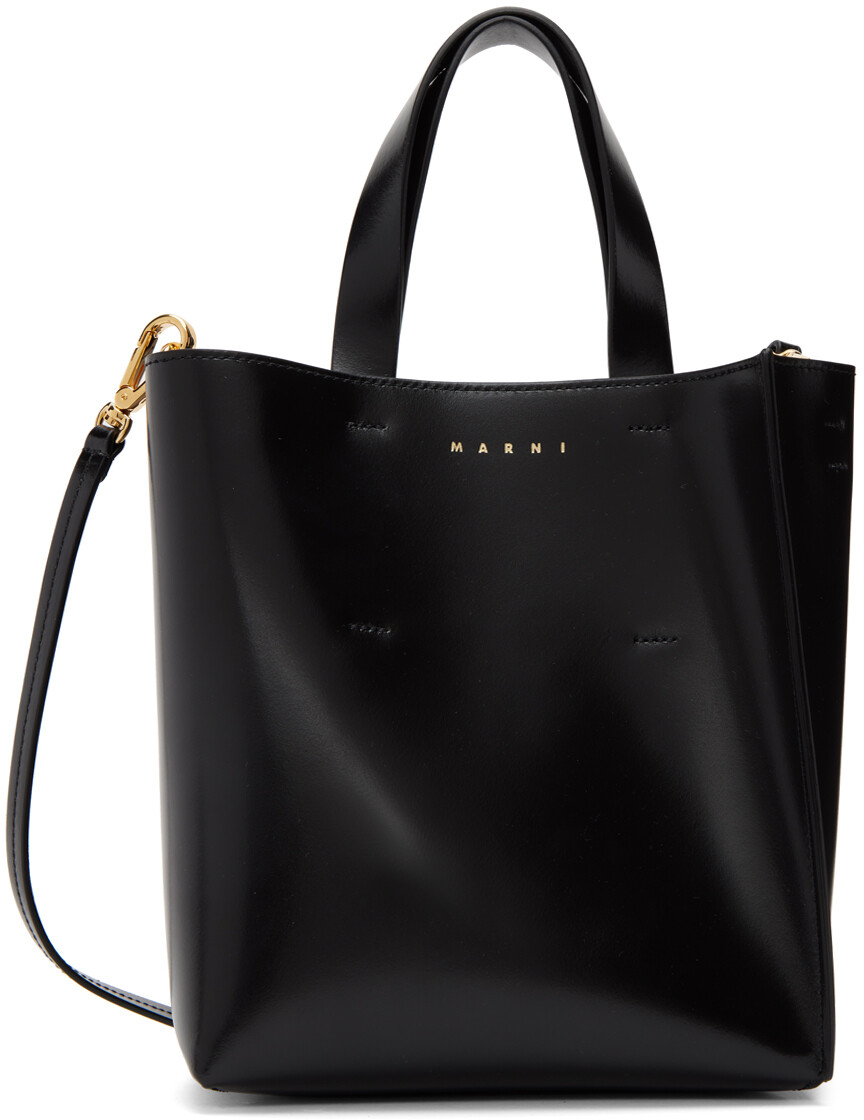

Black Mini Museo Tote Marni