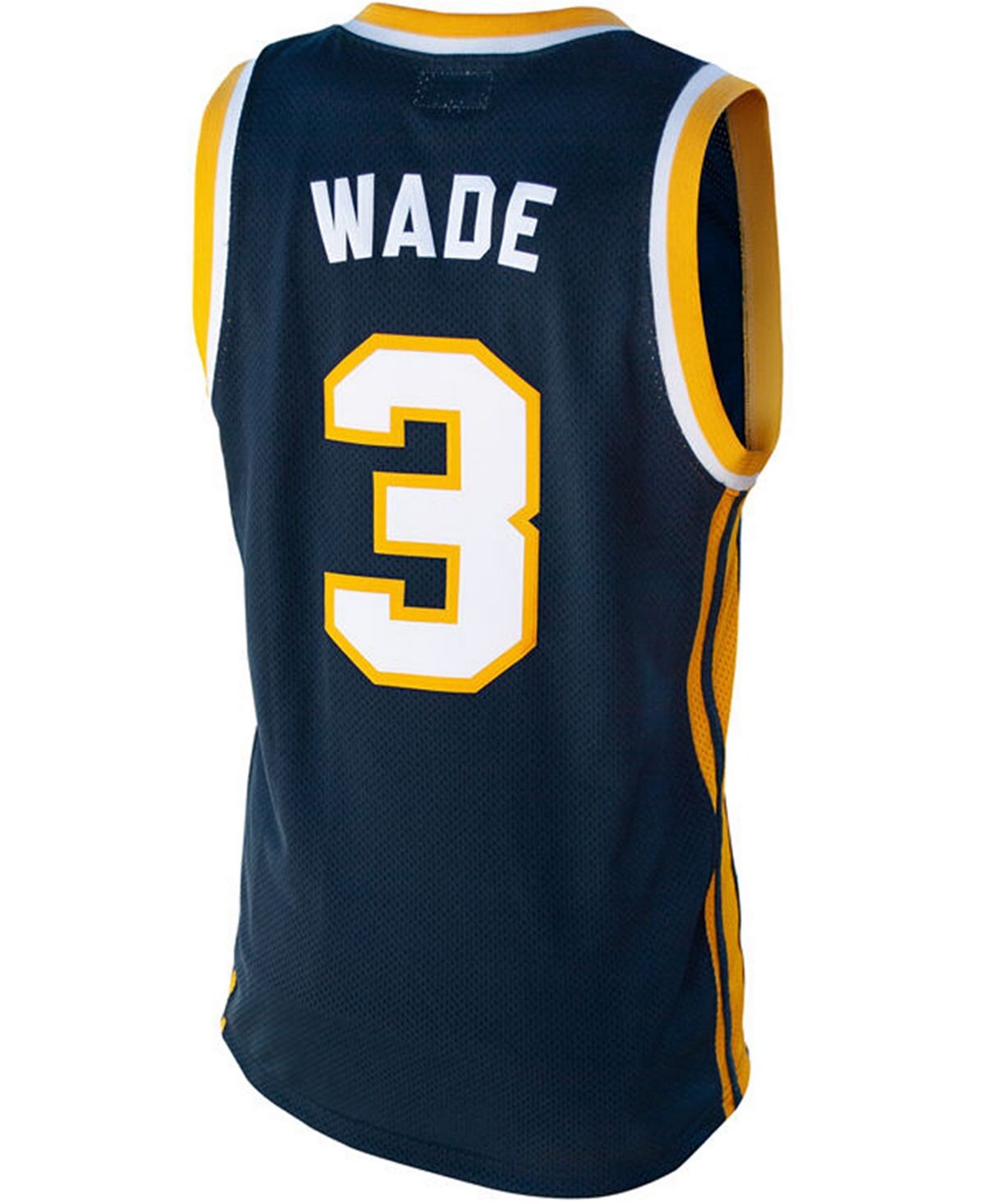 

Мужская джерси marquette golden eagles dwyane wade throwback Retro Brand, синий