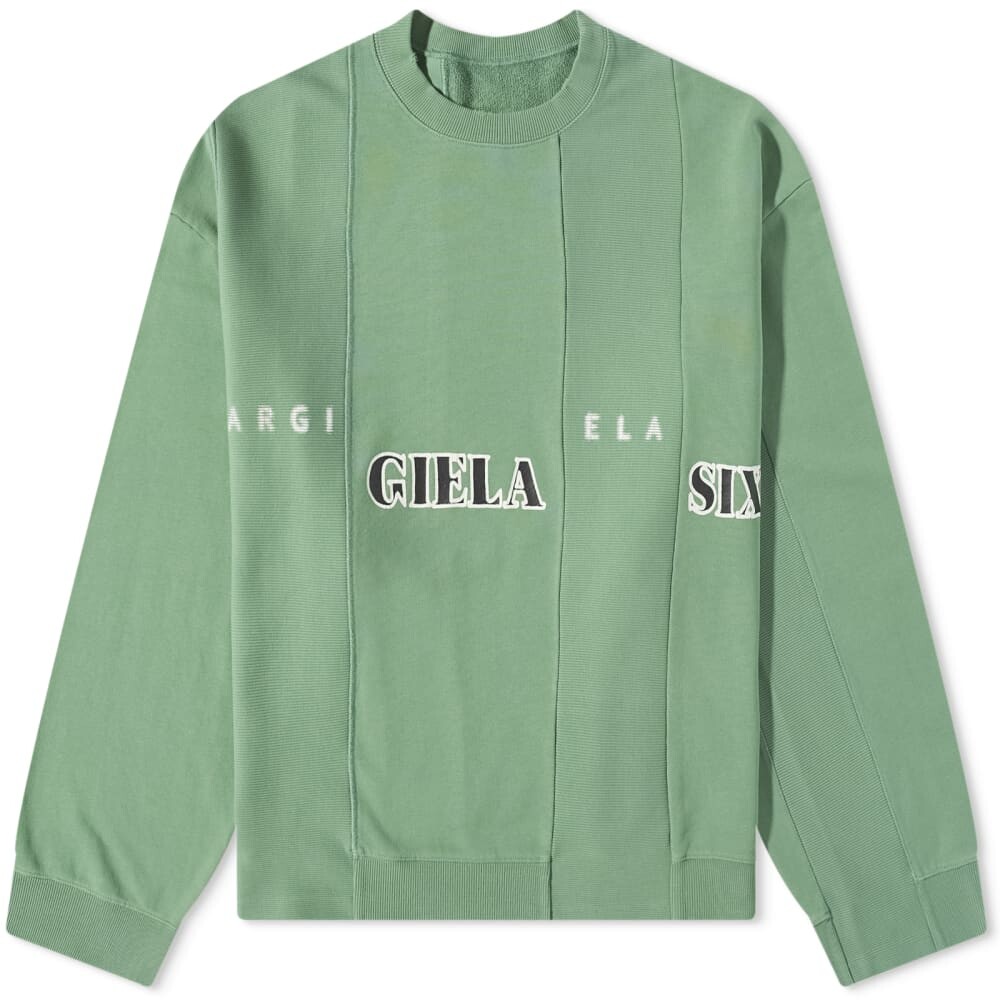 

Толстовка оверсайз Cut & Sew с круглым вырезом Maison Margiela