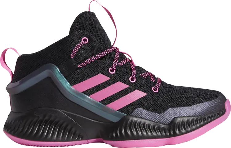 

Кроссовки Under Armour Lockdown J Black Screaming Pink Iridescent, черный