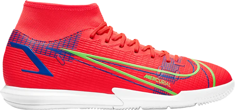 

Кроссовки Nike Mercurial Superfly 8 Academy IC 'Bright Crimson Indigo Burst', оранжевый