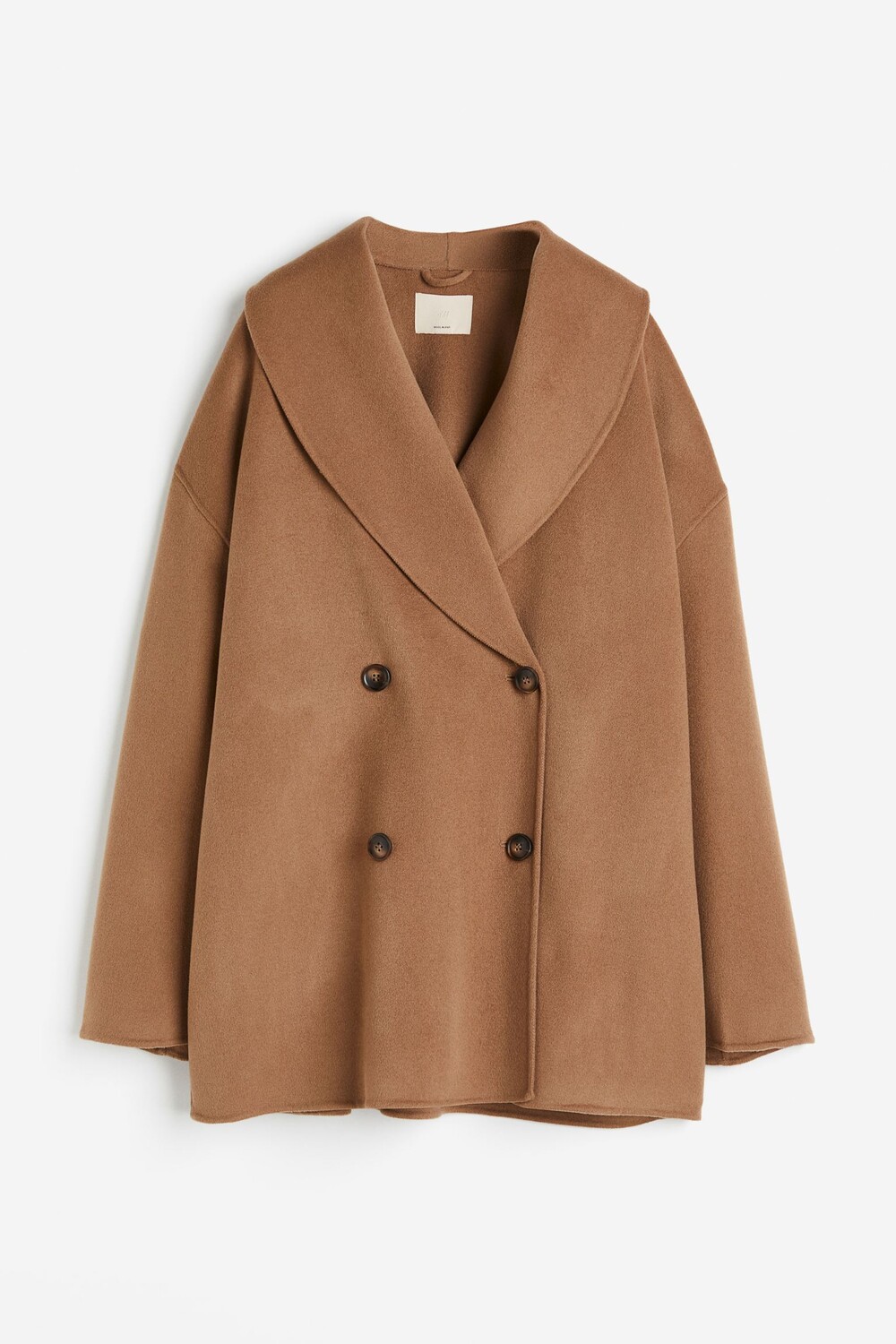 

Пальто H&M Oversized Wool-blend, рыже-коричневый