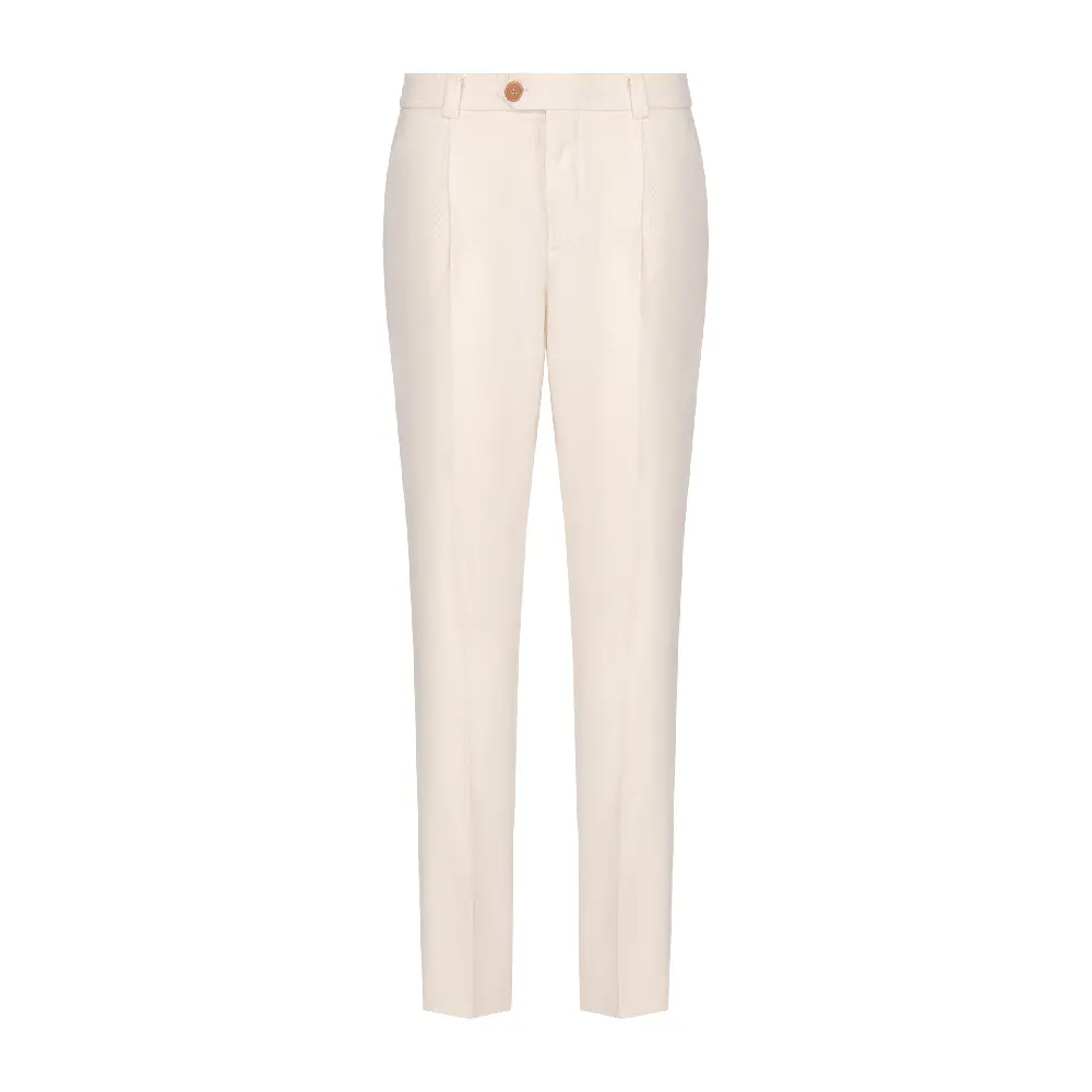 

Вельветовые брюки Brunello Cucinelli, бежевый