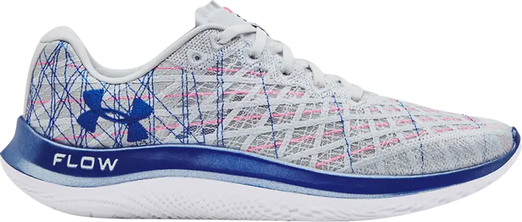 

Кроссовки Under Armour Flow Velociti Wind Prizm Halo Grey Royal, серый