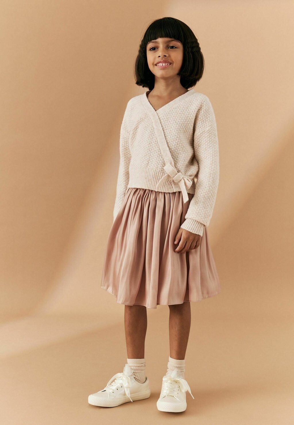 

Свитер Ballet Style Front Tie Regular Fit Next, розовый