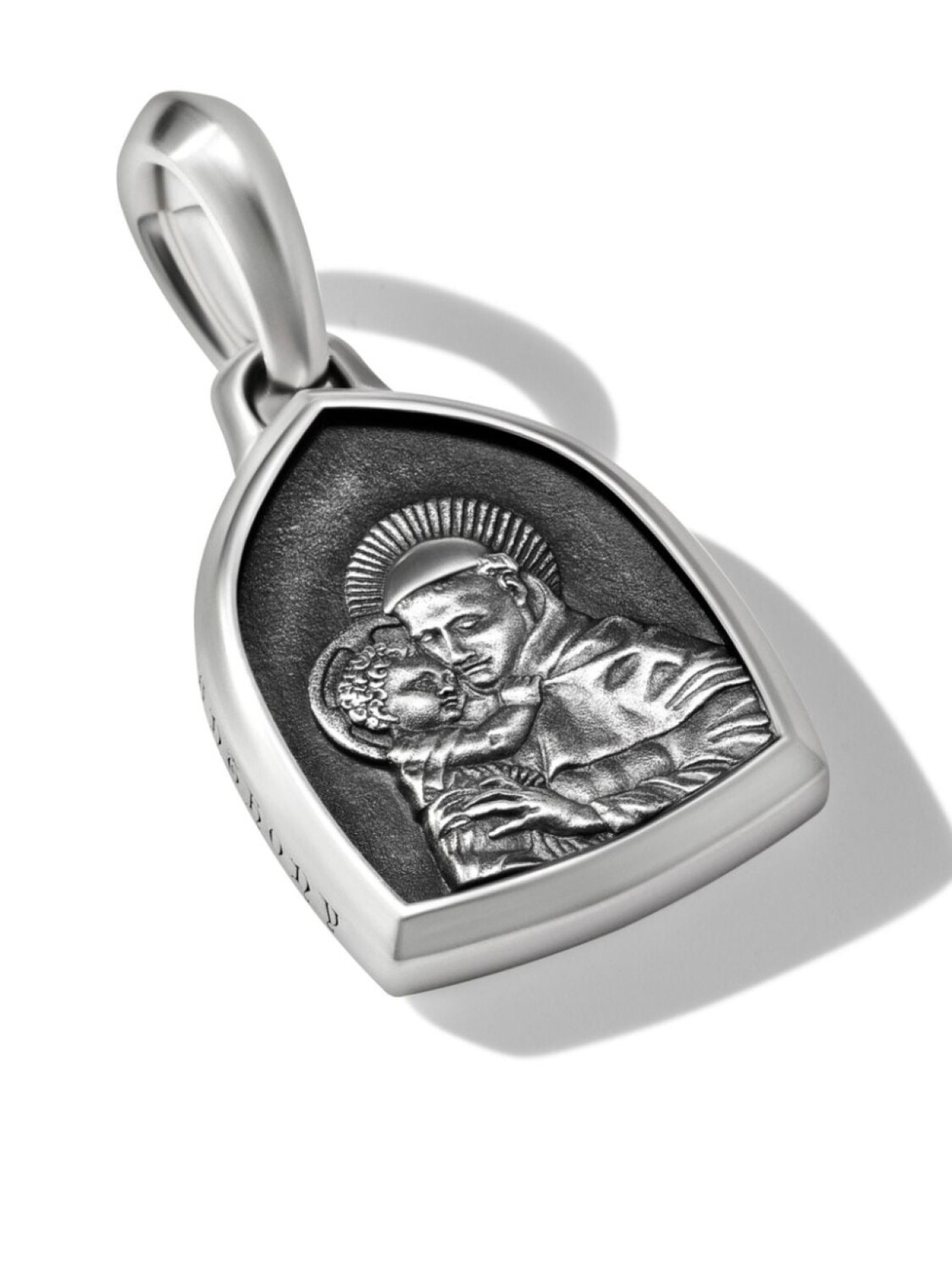 

Серебряная подвеска St. Anthony David Yurman, серебряный