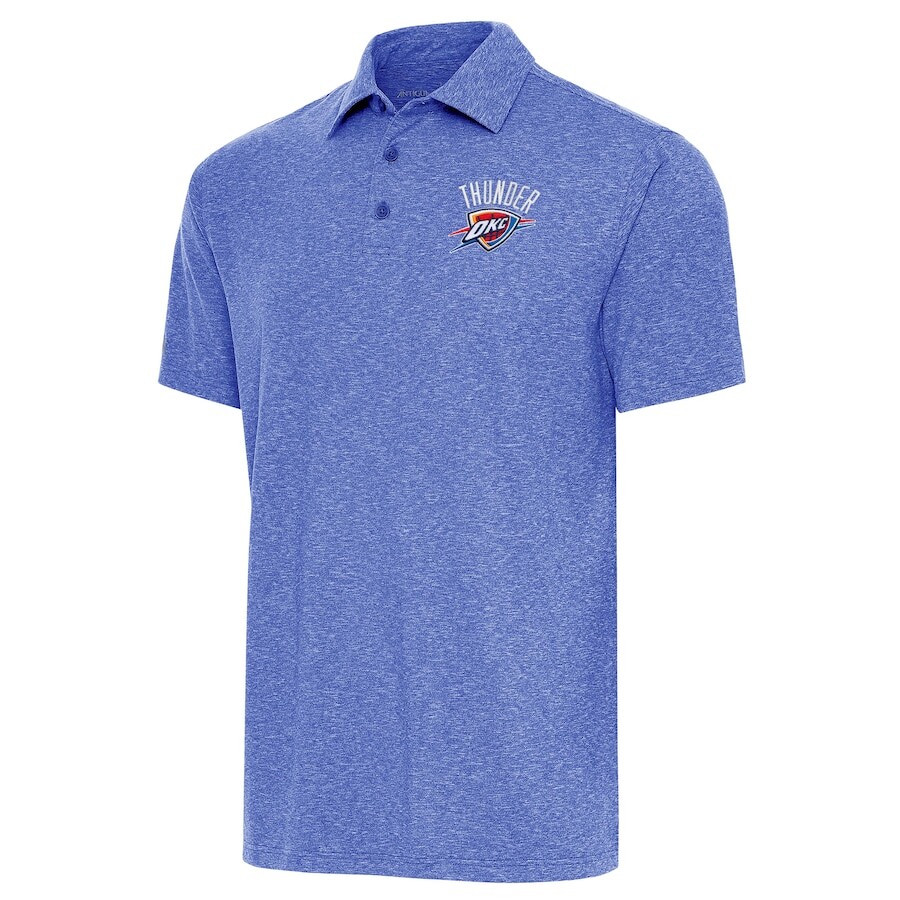 

Поло с коротким рукавом Antigua Oklahoma City Thunder, роял