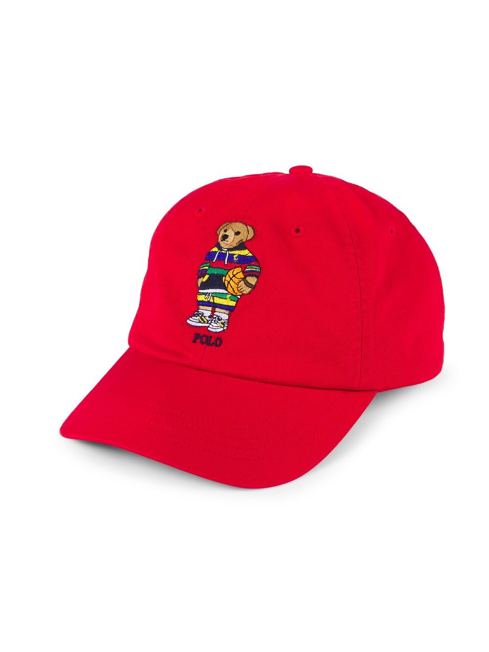 

Бейсболка Polo Bear из твила Polo Ralph Lauren, красный