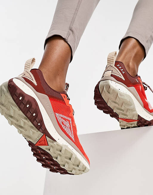 Красные кроссовки Nike Running Reacr Pegasus Trail 4 Gore-Tex – купить ...