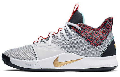 

Nike PG 3 BHM (2019) Чистая платина/Золотой металлик