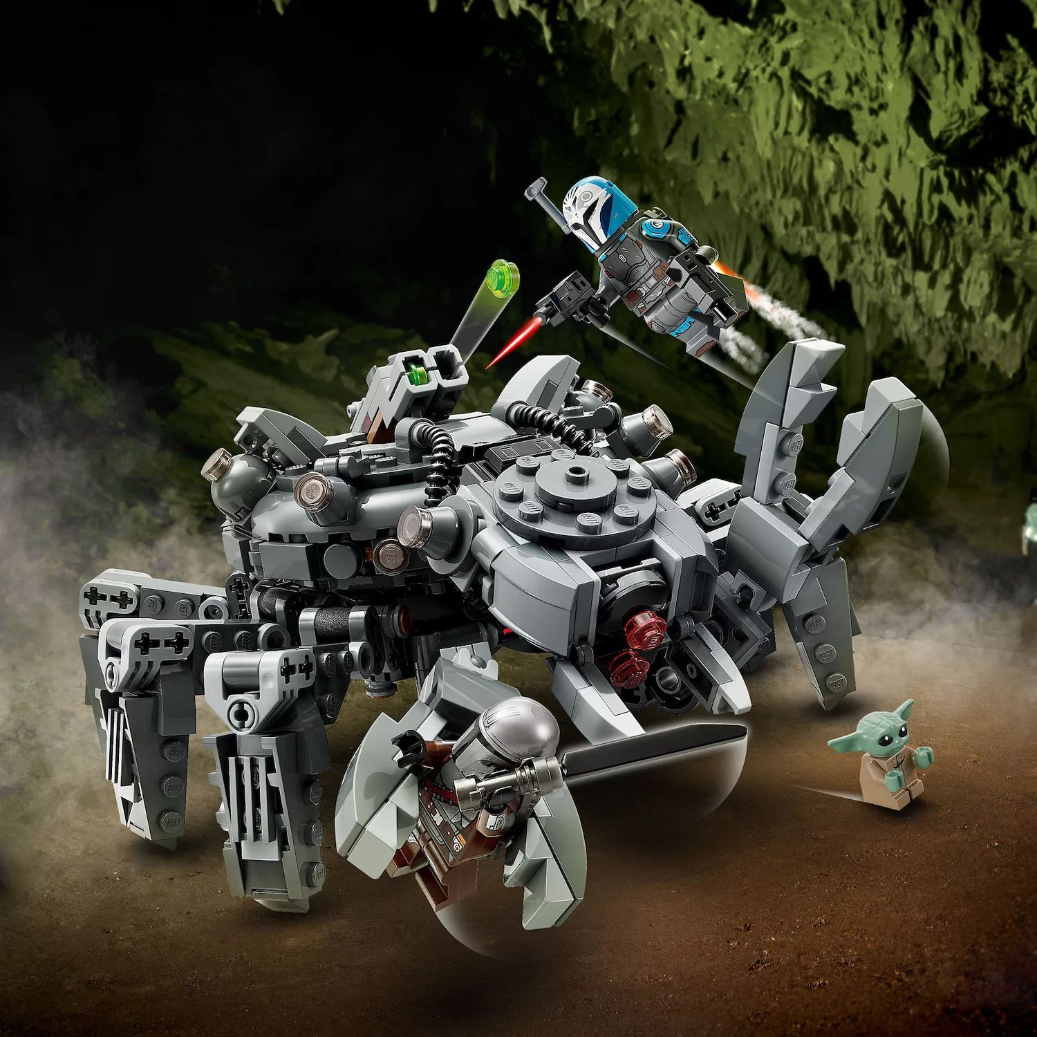 Набор игрушек LEGO Star Wars: The Mandalorian Spider Tank Building 75361  (526 деталей) LEGO