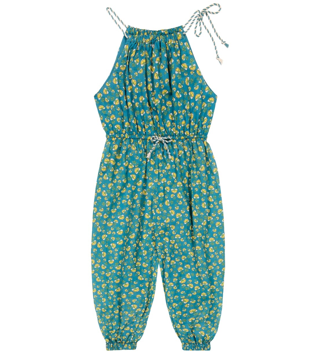 

Комбинезон Tiggy с цветочным принтом Zimmermann Kids, зеленый