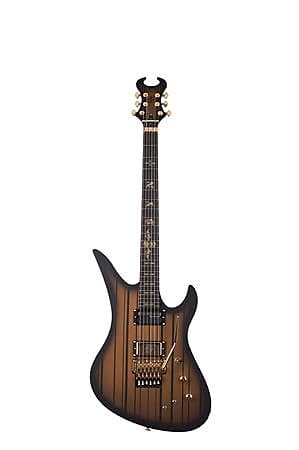 цена Электрогитара Schecter Synyster Gates Custom S Electric Guitar Satin Goldburst