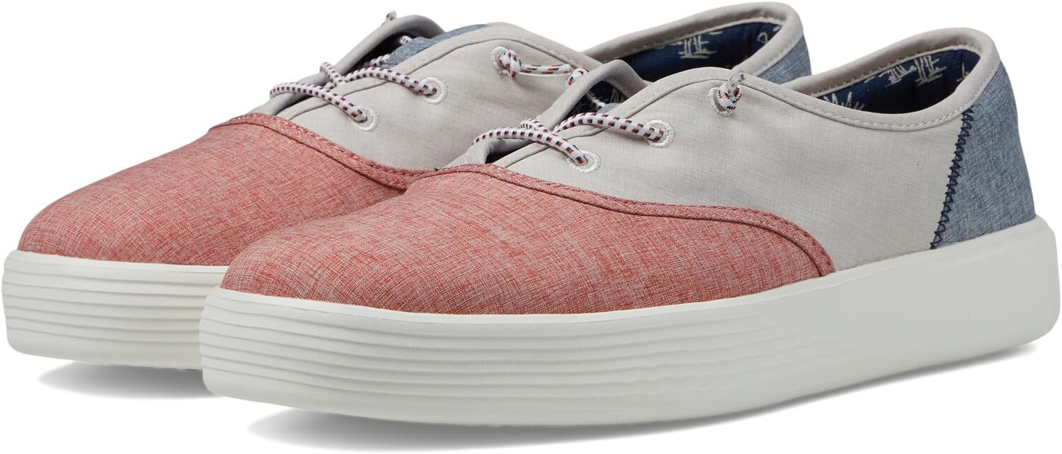 

Кроссовки Conway Craft Linen Hey Dude, цвет Red/White/Blue
