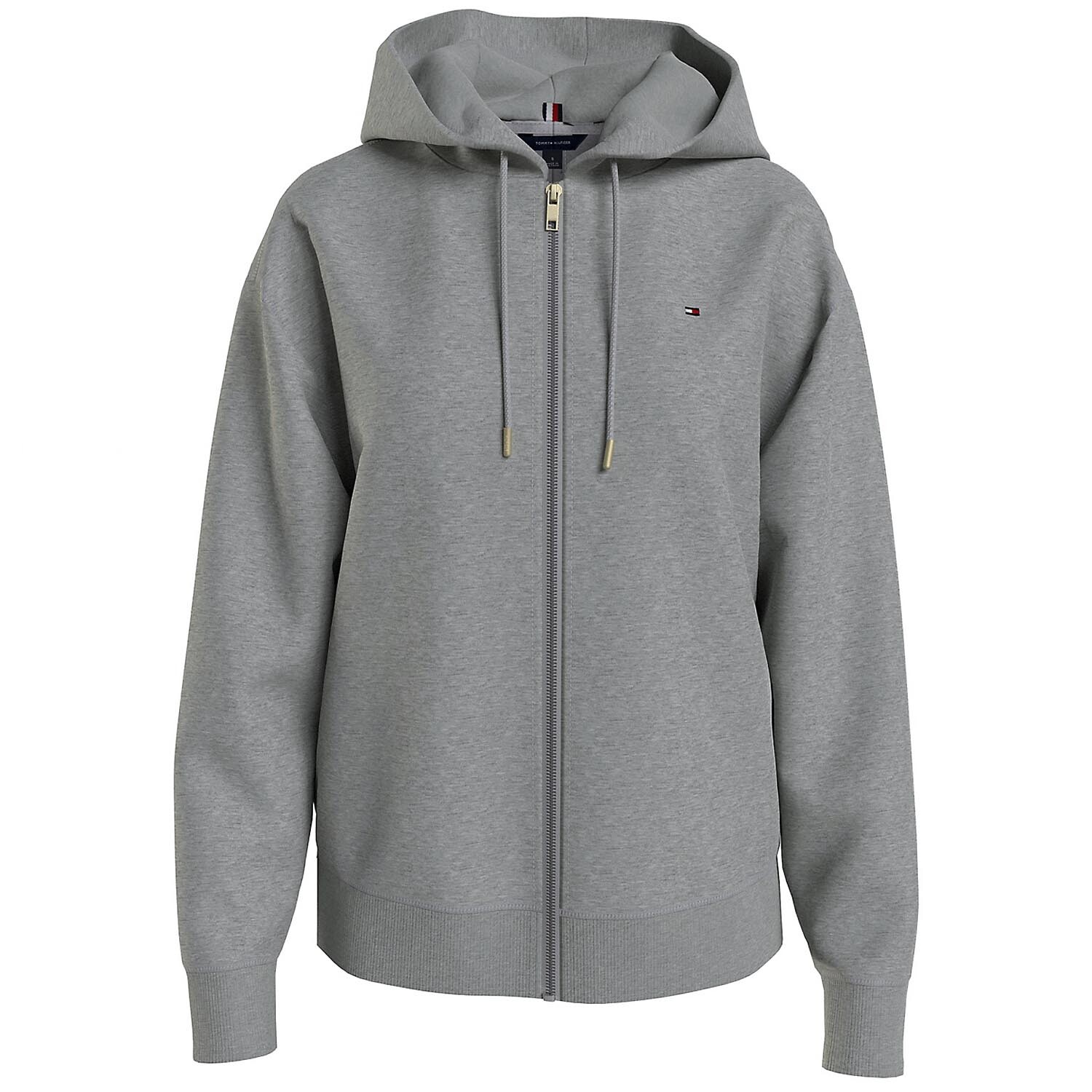 

Толстовка Tommy Hilfiger Relaxed Fit Solid Zip, серый