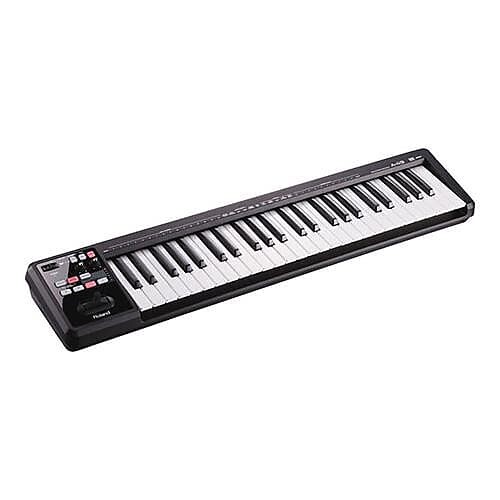 

Контроллер MIDI-клавиатуры Roland A-49, 49 клавиш, чувствительных к скорости нажатия, USB, черный A-49-BK