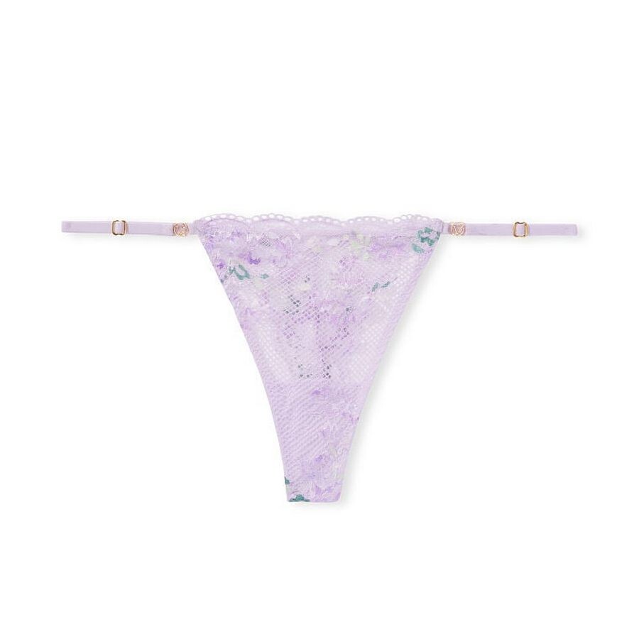 

Стринги Victoria's Secret Love Cloud Adjustable, светло-сиреневый