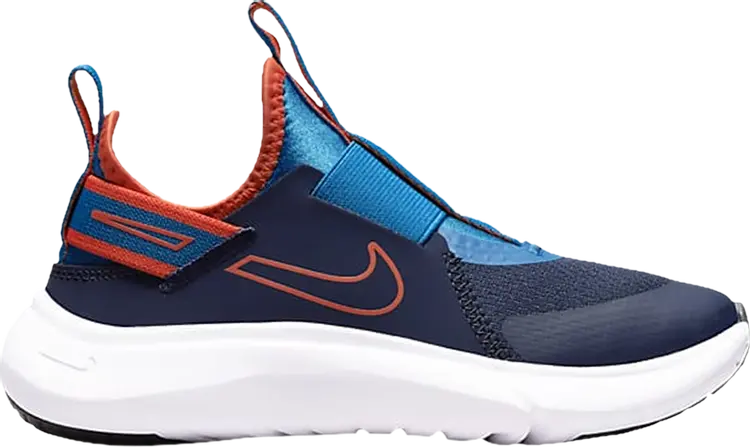 

Кроссовки Nike Flex Plus PS 'Midnight Navy Orange', синий