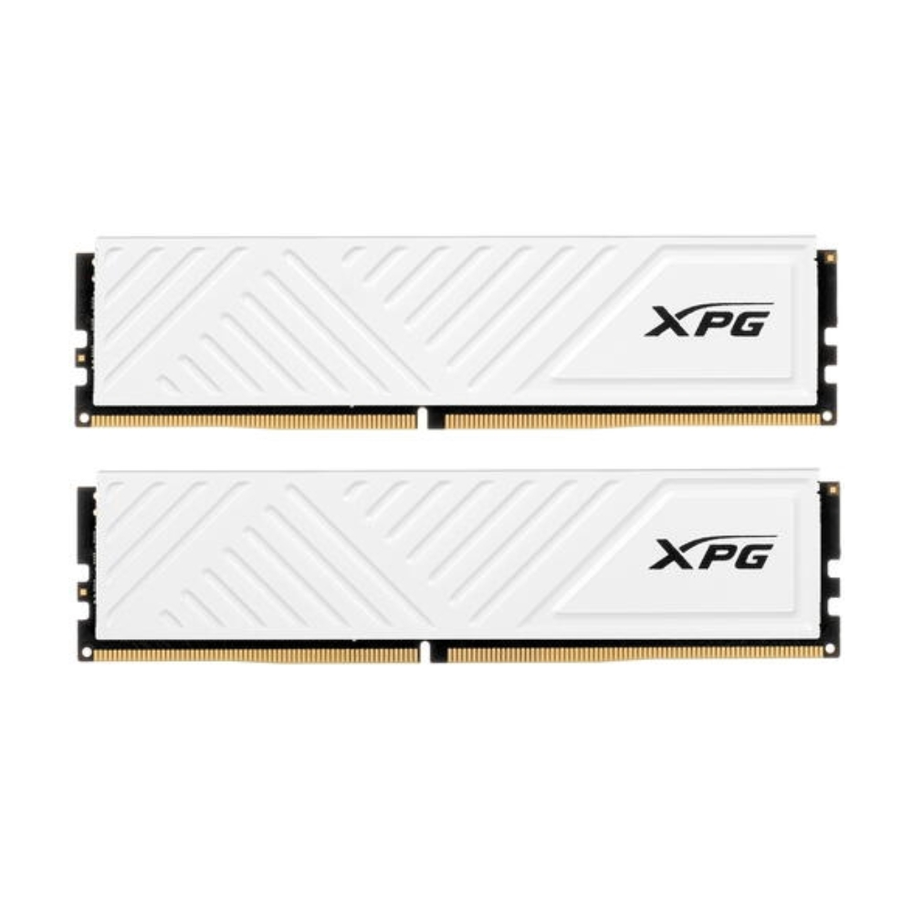 Оперативная память Adata XPG GAMMIX D35, 32Гб DDR4 (2x16 Гб), 3200 МГц, AX4U320016G16A-DTWHD35, белый оперативная память adata xpg hunter 16 гб ddr4 3200 мгц ax4u320016g16a sbht