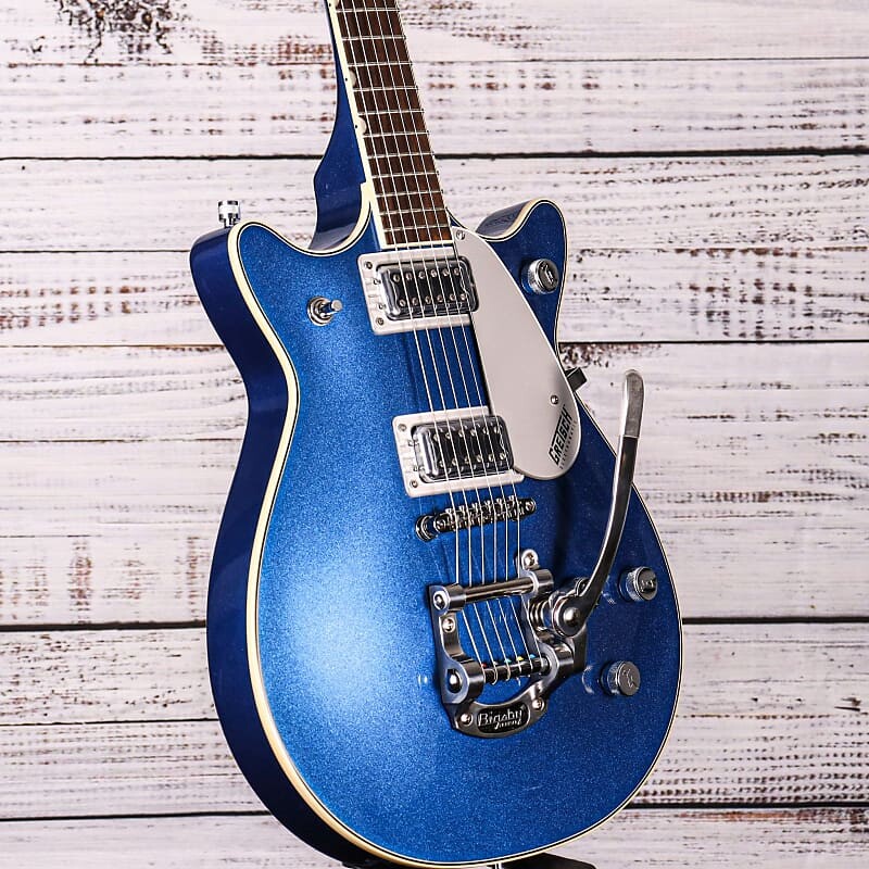 

Электрогитара Gretsch G5232T Electromatic Double Jet с Bigsby | Фэрлейн Блю Grestch Electromatic Double Jet | | | G5232T