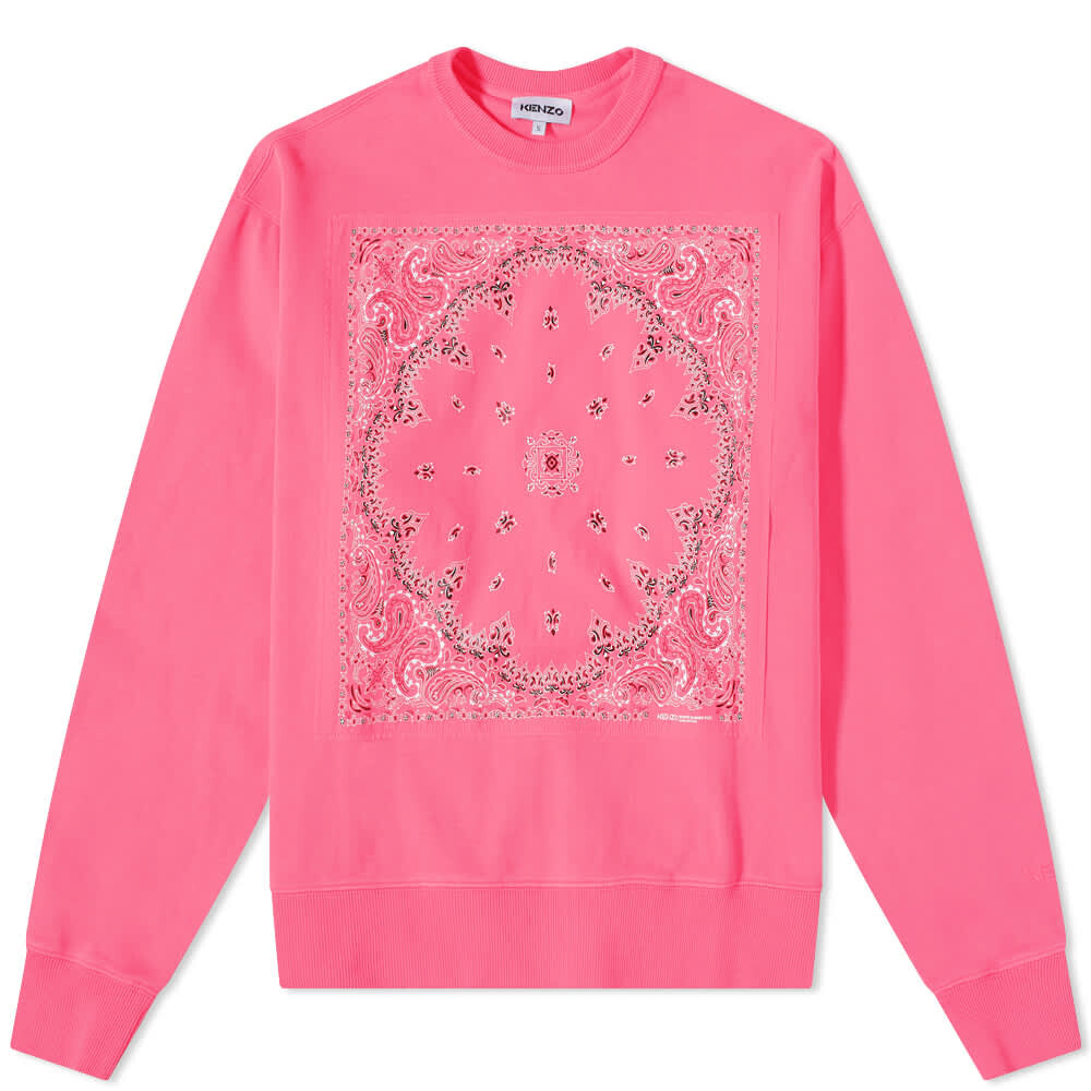 

Толстовка Kenzo Bandana Oversized Sweat, Розовый