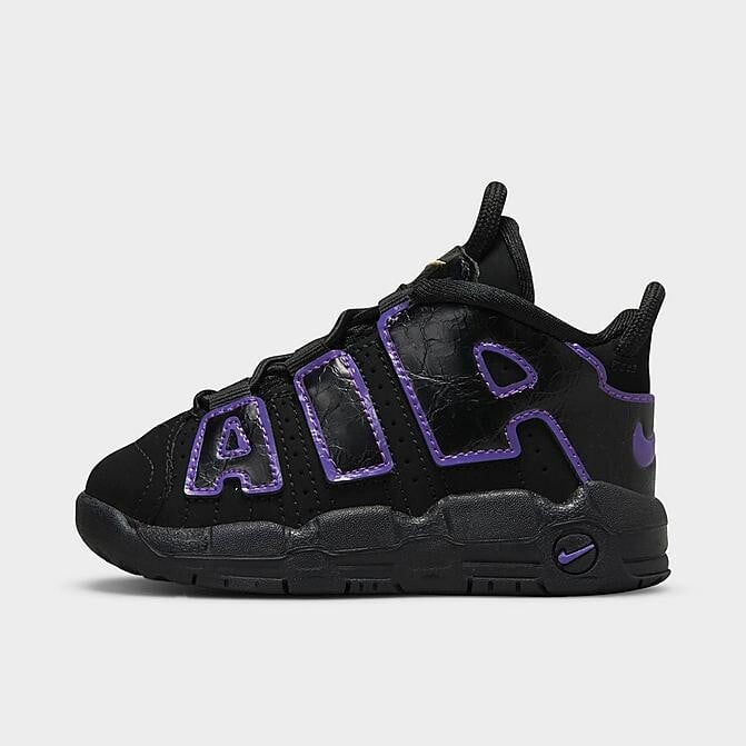 

Кроссовки для малышей Nike Air More Uptempo, черно-фиолетовый