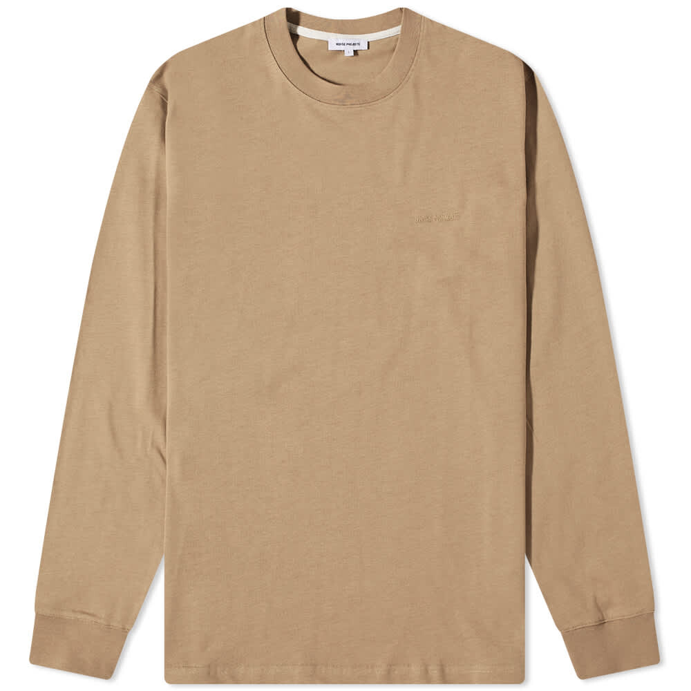 

Футболка Norse Projects Long Sleeve Johannes Heavy Logo Tee