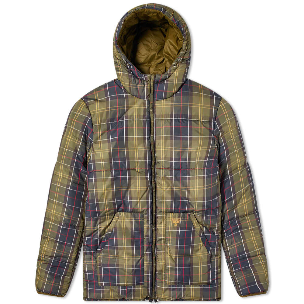

Двусторонняя стеганая куртка Beacon Hike Barbour, Коричневый