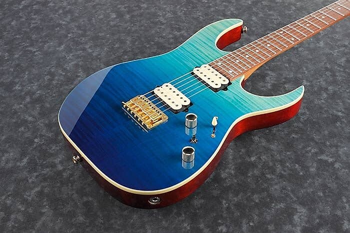 

Ibanez RG421HPFMBRG - Электрогитара RG High Performance - Blue Reef Gradation