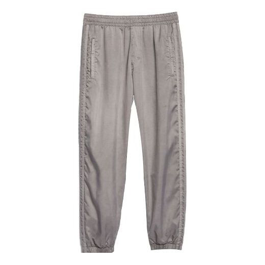 

Спортивные штаны Adidas originals G Wash Track Pt Solid Color Loose Bundle Feet Sports Pants Gray, Серый