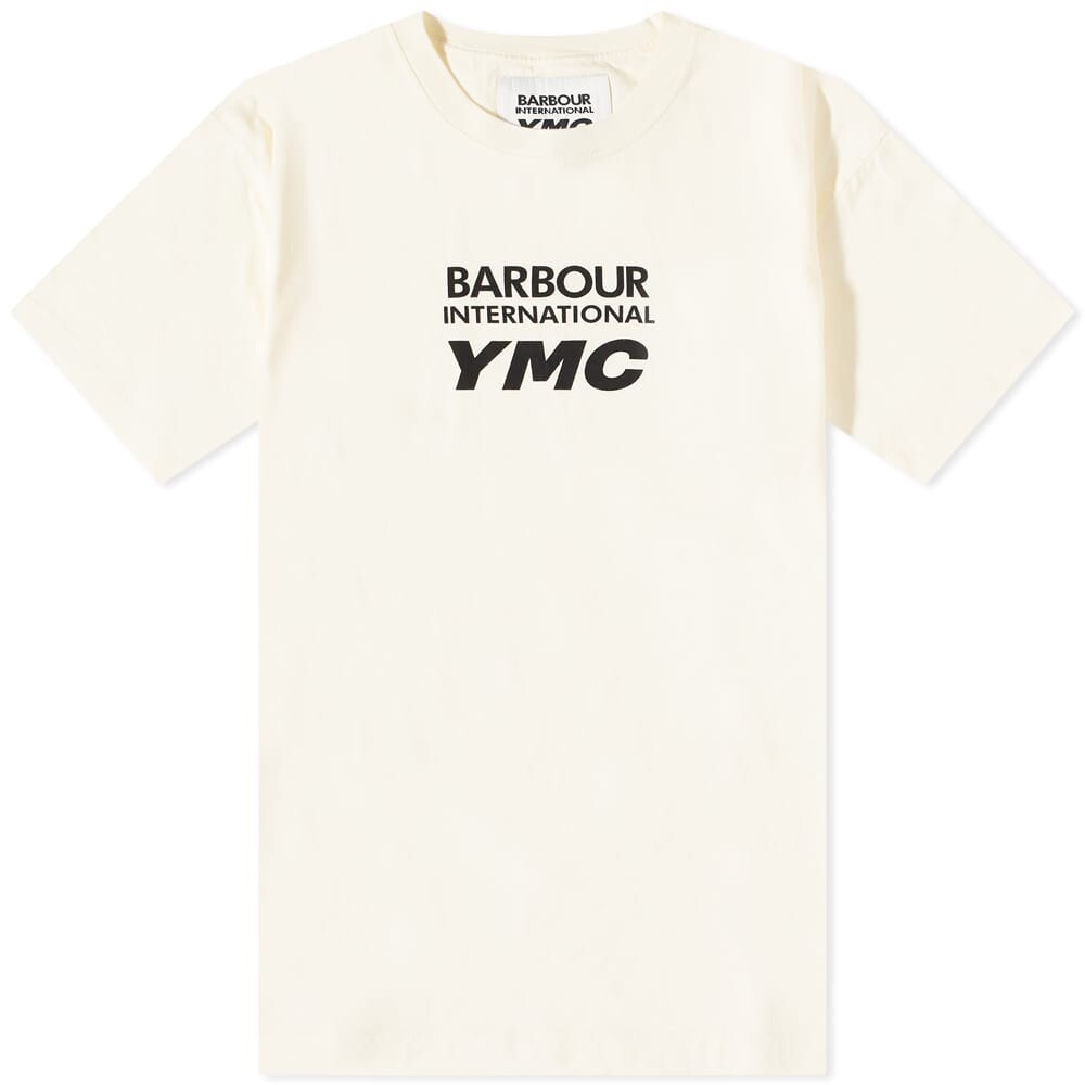 

Футболка Barbour International x YMC Horsted Tee, Белый