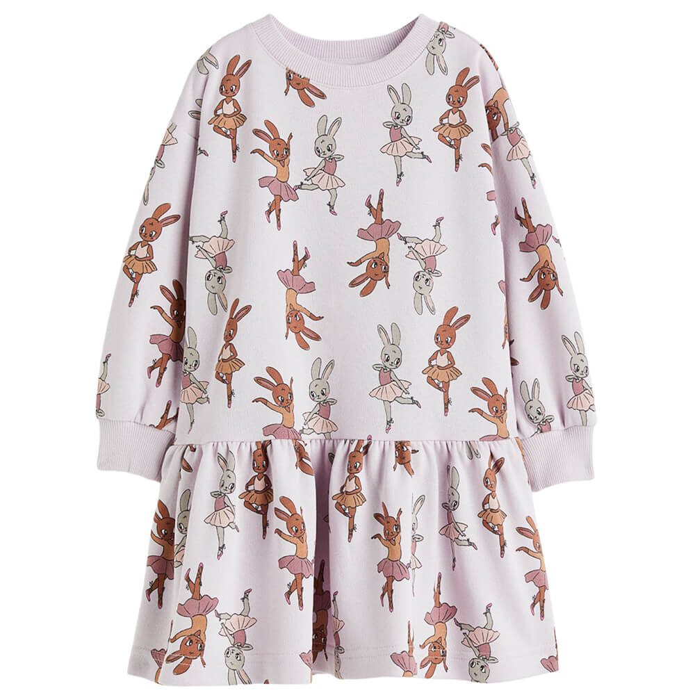 

Платье H&M Rabbits Sweatshirt, светло-фиолетовый