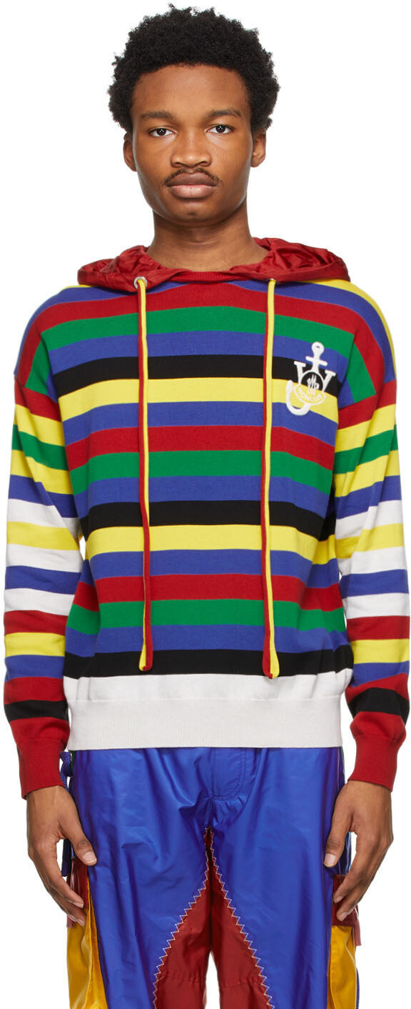 

1 Многоцветная трикотажная толстовка Moncler JW Anderson Moncler Genius, Синий