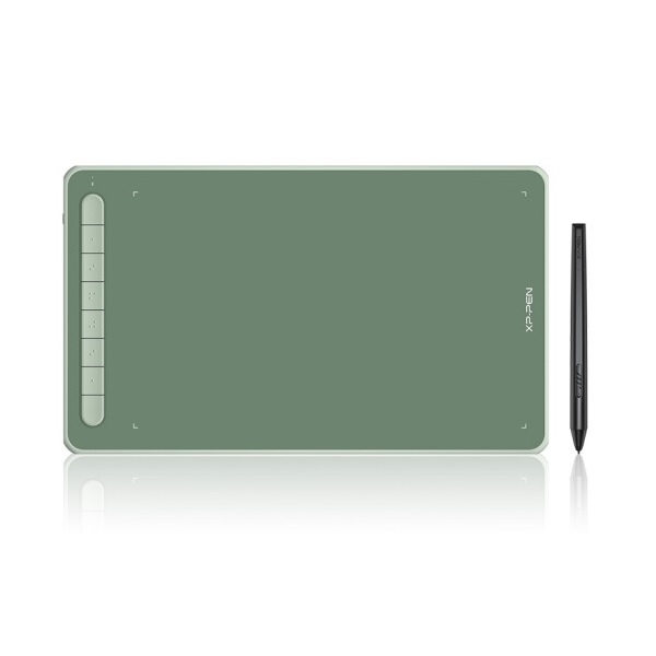 Графический планшет XP-Pen Deco LW, зелёный графический планшет xppen deco pro small