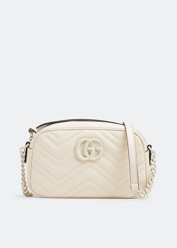 Сумка GUCCI GG Marmont Matelassé shoulder bag, белый