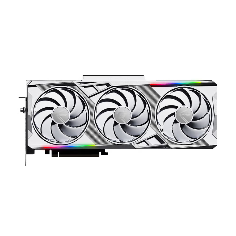 Видеокарта Colorful iGame GeForce RTX 4070 SUPER Vulcan W OC, 12 ГБ, белый видеокарта colorful igame geforce rtx 4070 ultra w oc v2 v 12гб белый