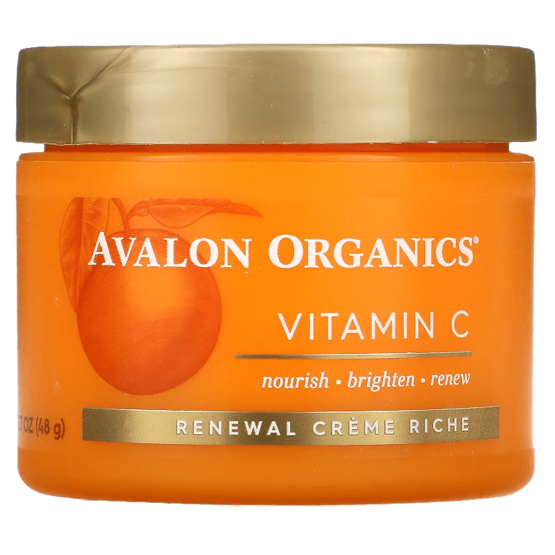 Восстанавливающий крем Avalon Organics с витамином С, 48 гр