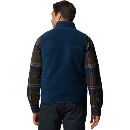 

Флисовый жилет HiCamp мужской Mountain Hardwear, цвет Hardwear Navy